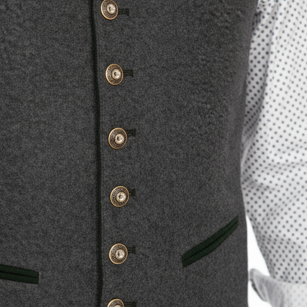 Men's Denim Collar Vest