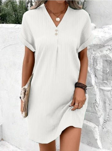 Brenda™ | V-Neck Spring Dress 5