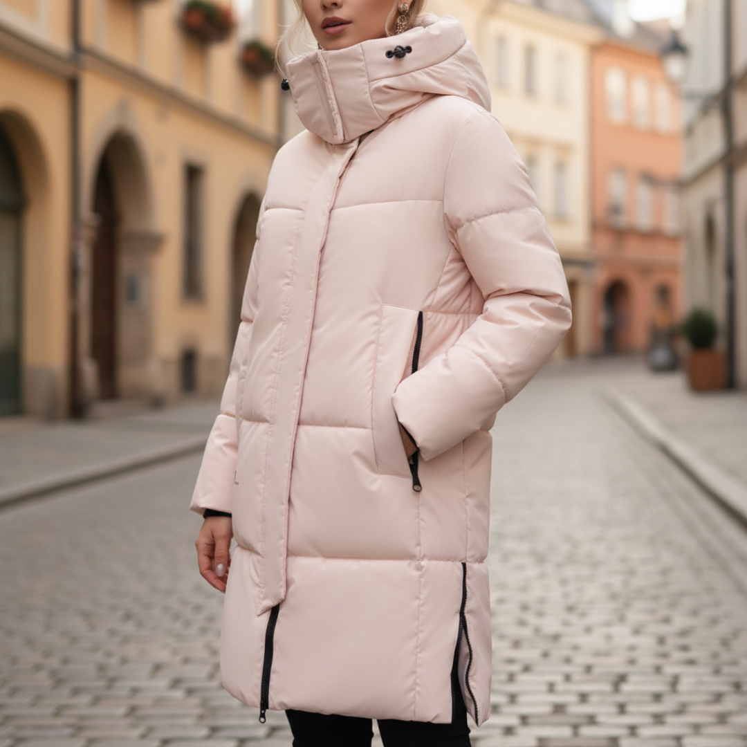 Women's Padded Parka with Hood