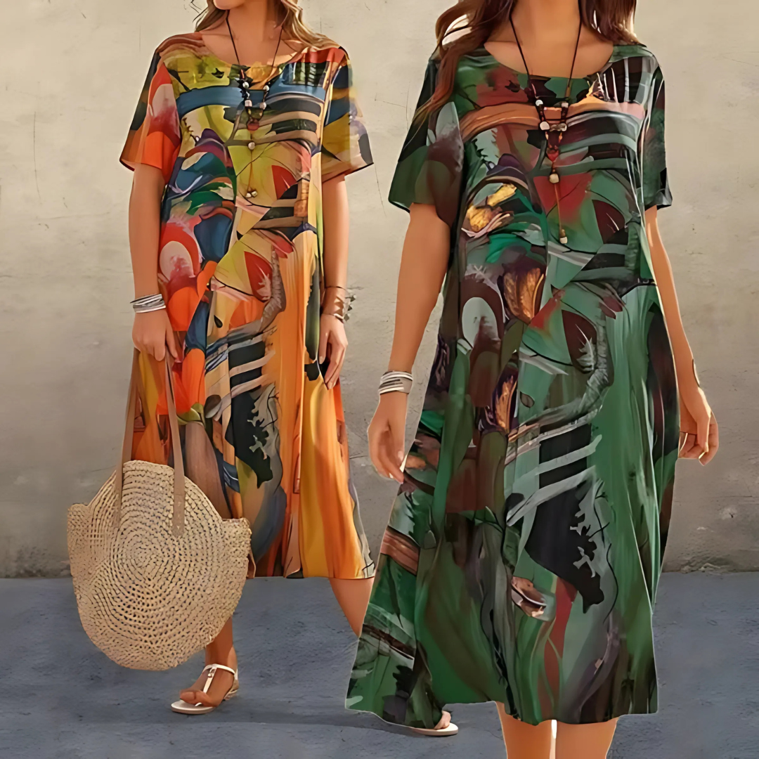 Colora™ | Elegant Floral Dress 5