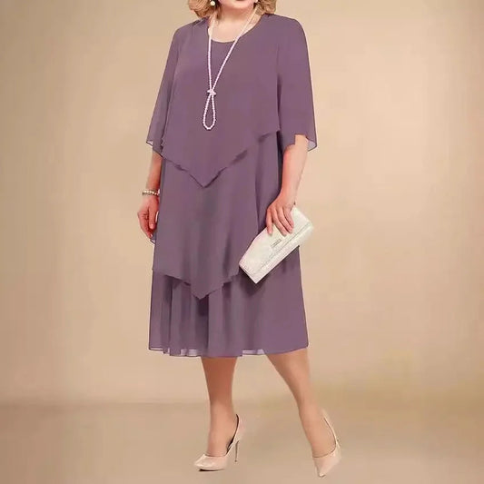 Ellen™ | Elegant Chiffon Dress 1