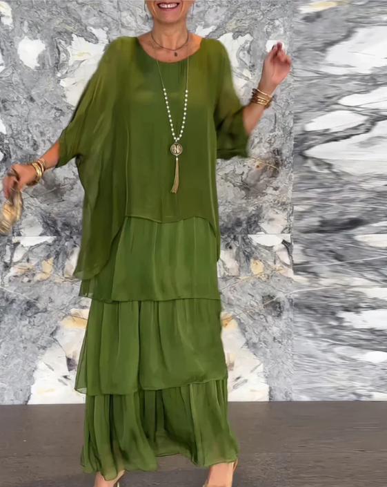 Kali™ | Elegant Long Flowing Dress 9