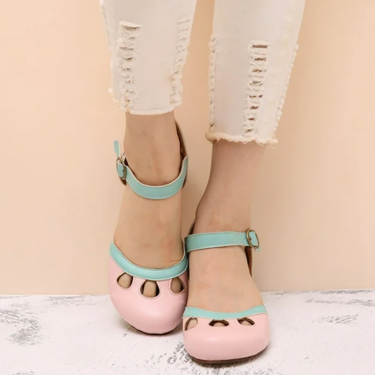 Patti™ | Comfortable Low-Heeled Sandals 4