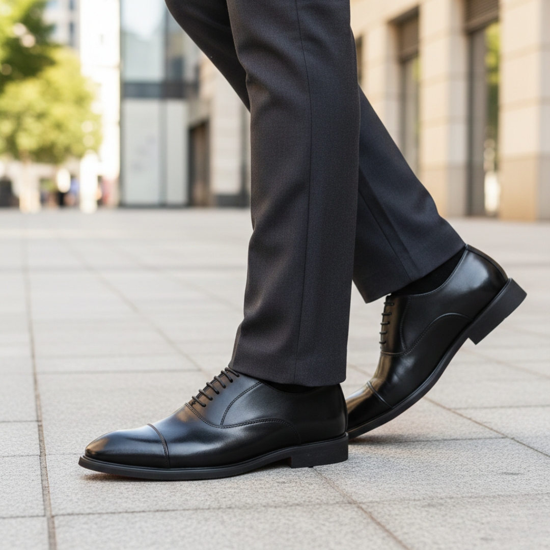 Men's Oxford Shoes in Faux Leather