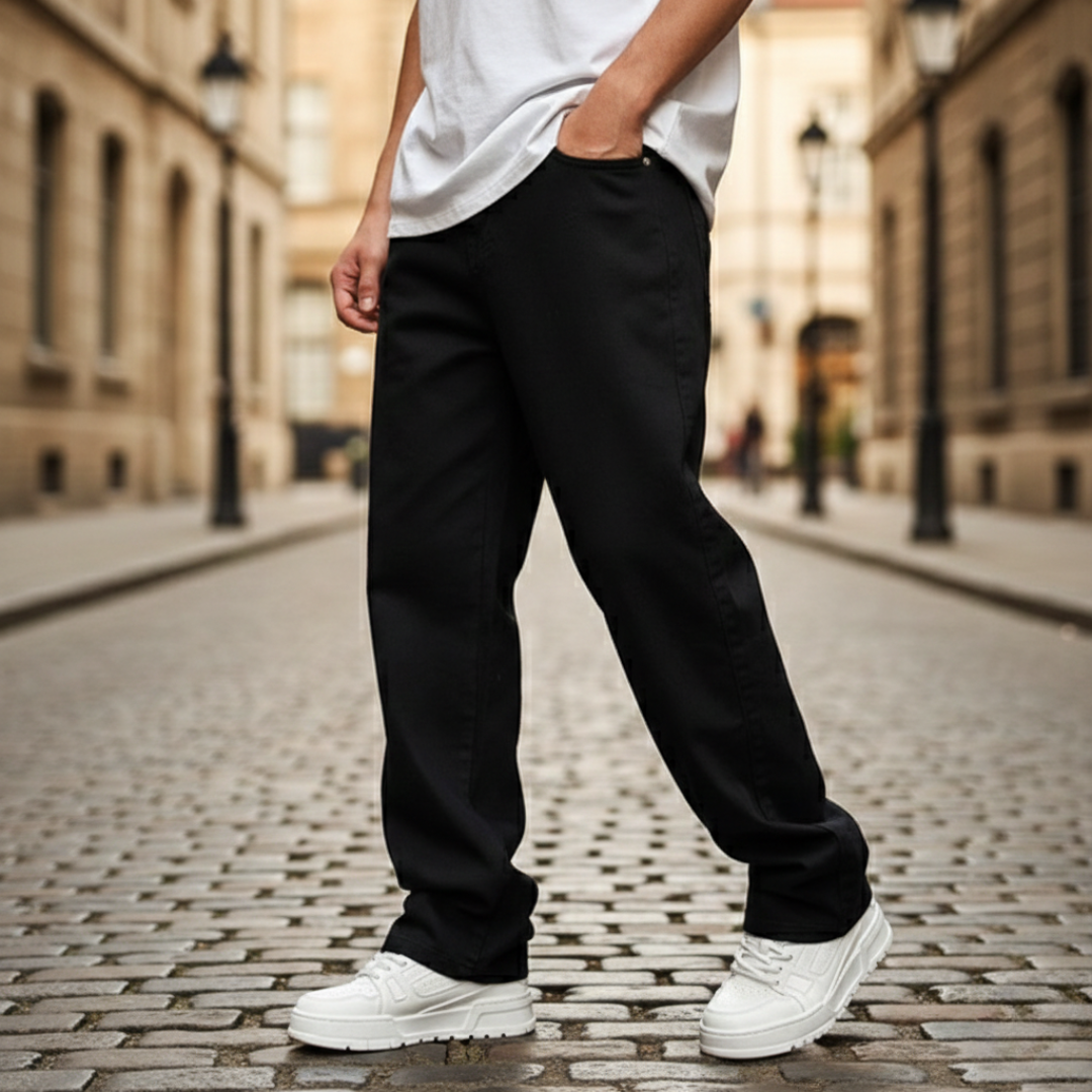 Men's Straight Leg Regular Fit Jeans