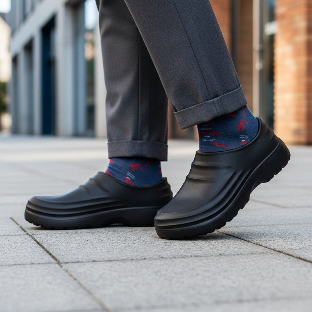 Non-slip Waterproof Work Clogs for Men