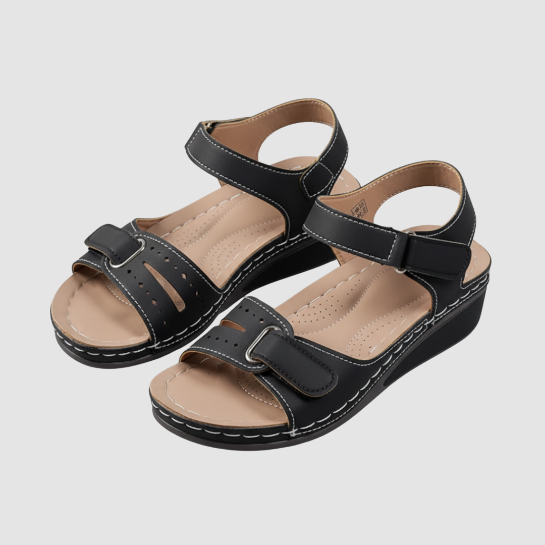 Women's sandals with strap