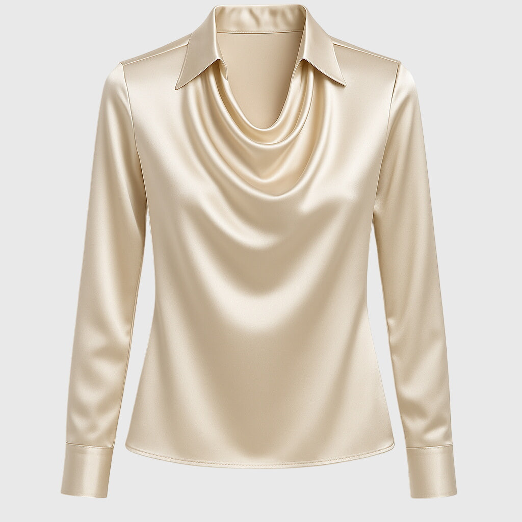 Elegant Sleeveless Women's Blouse with Buttons