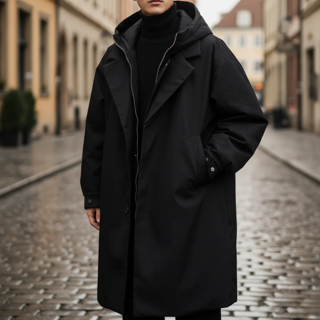 Men's Waterproof Coat with Hood