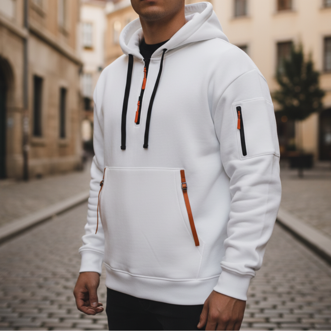 Men's Zip-Up Hoodie