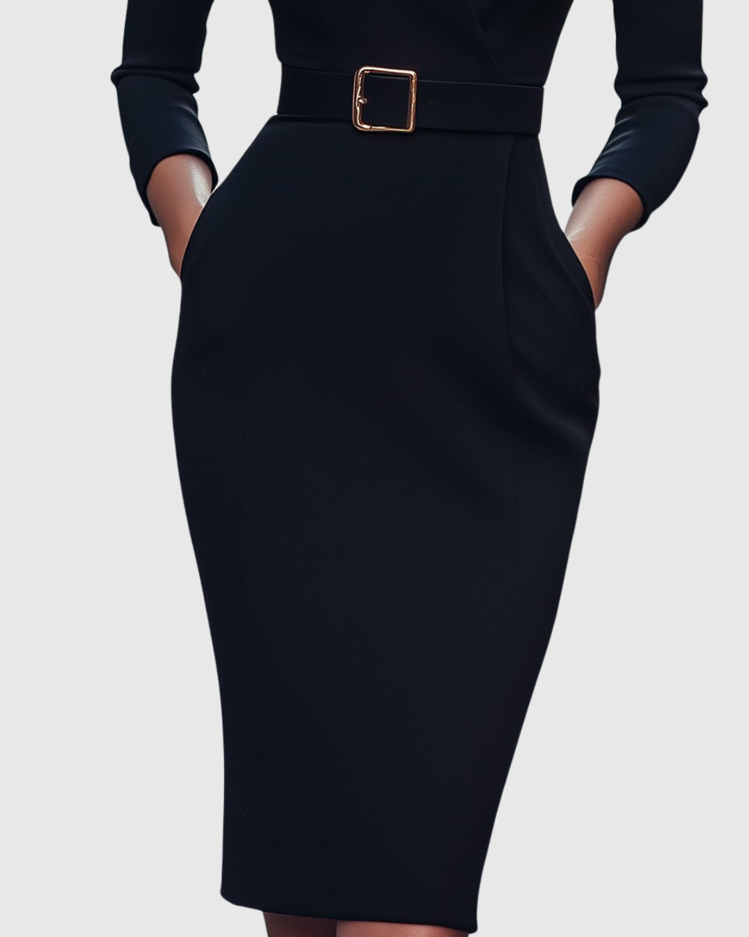 Women's Satin Midi Dress Sleeveless Slim Fit – Elegant