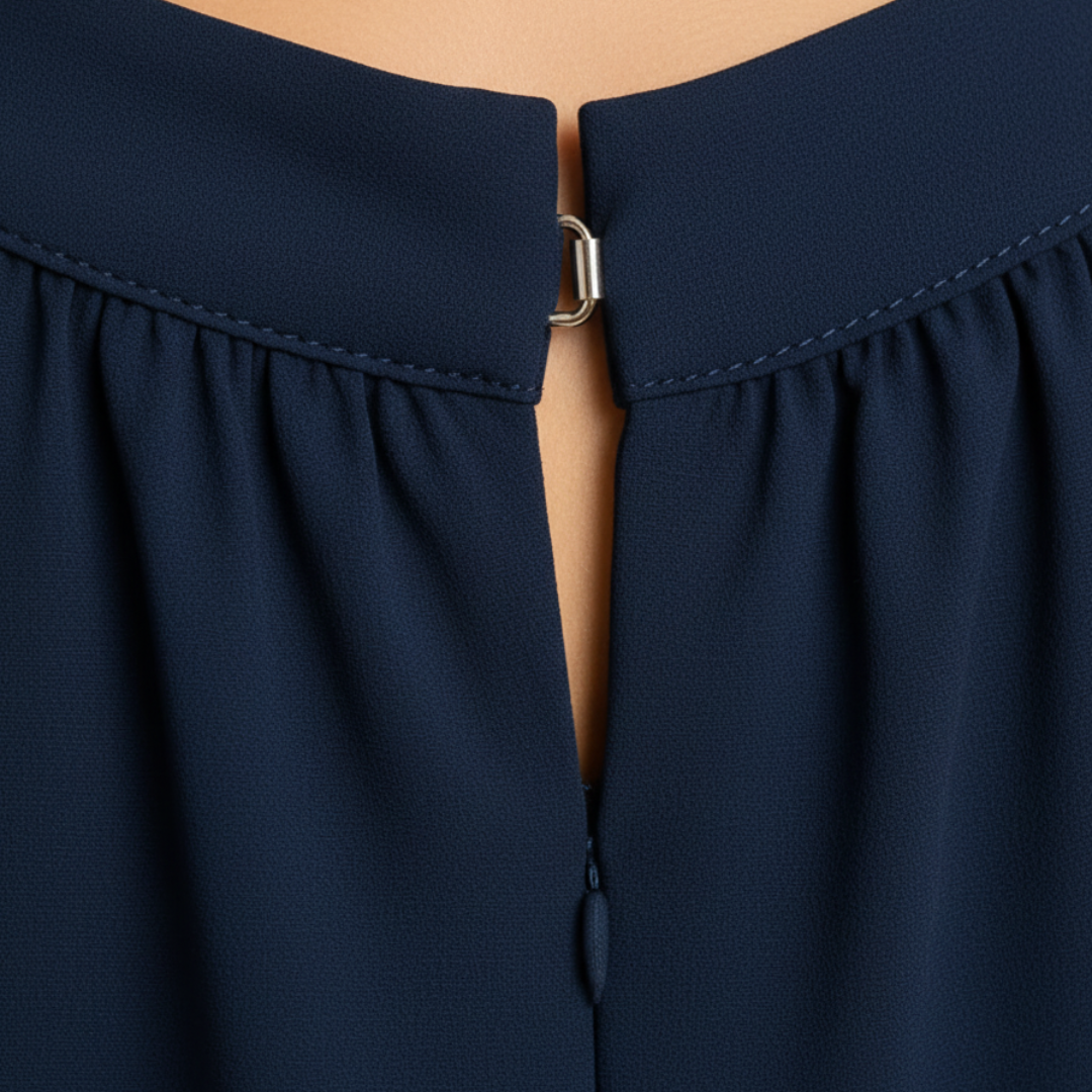 Women's Dress with Halter Neck and Layers