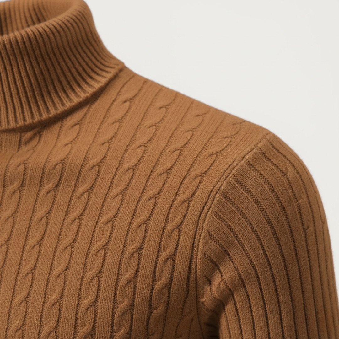 Men's High Neck Sweater