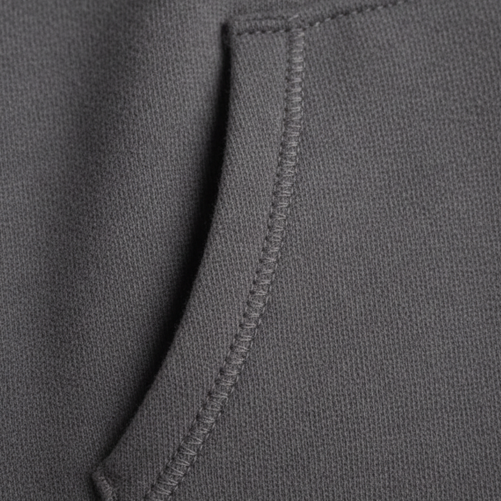 Tuta da donna con cappuccio in tessuti sportivi eleganti misti