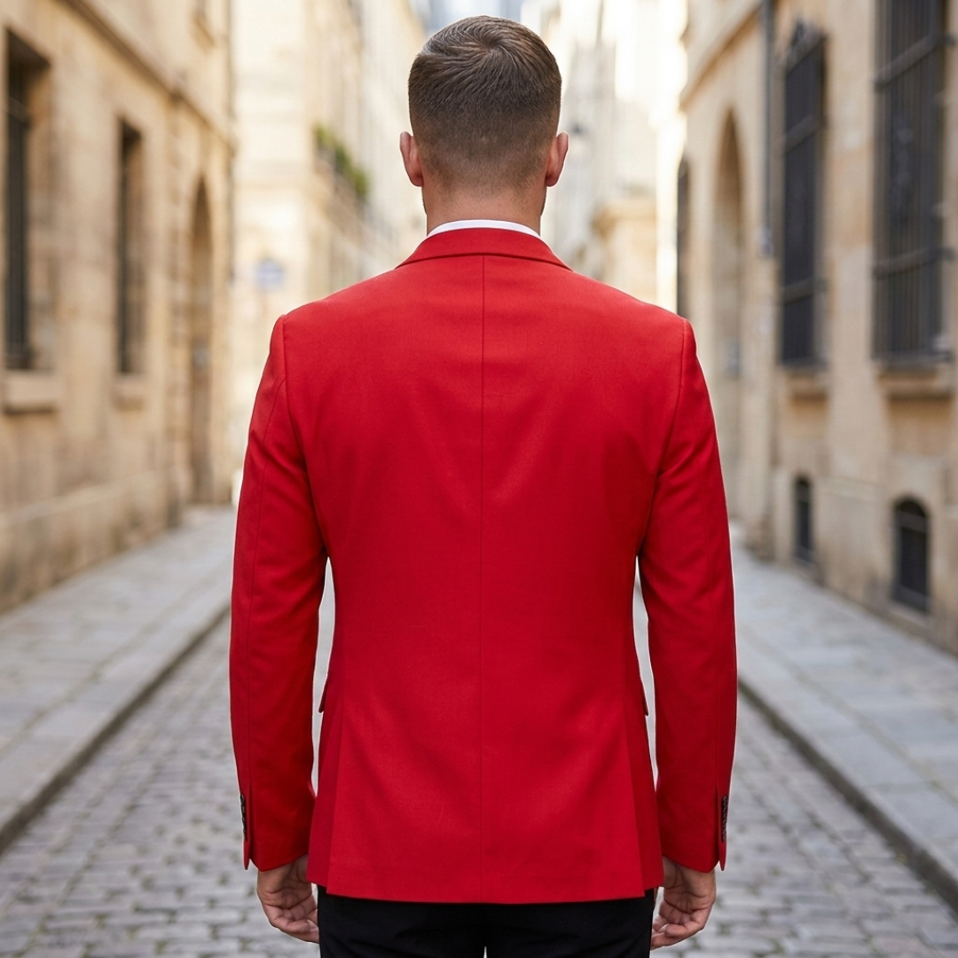 Men's Slim Fit Formal Business Jacket