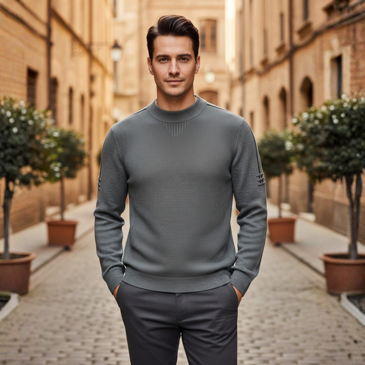 Men's Crew Neck Sweater in Quality Material