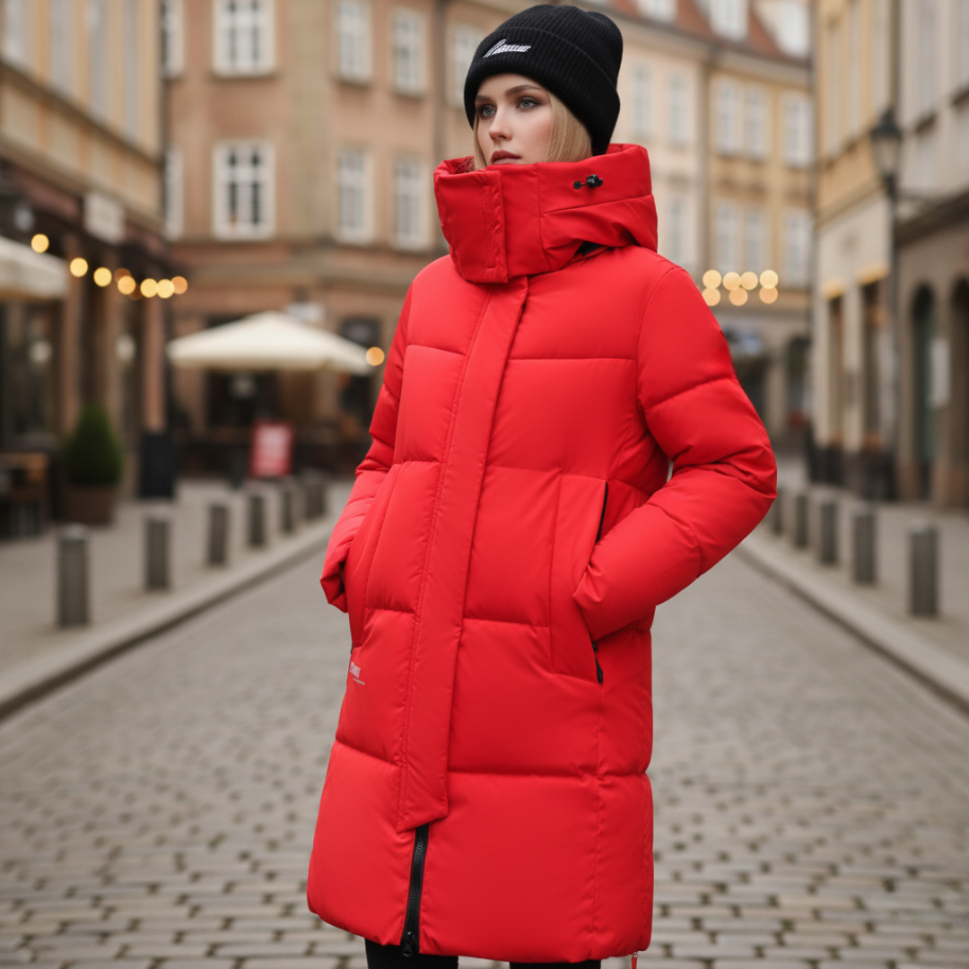Women's Padded Parka with Hood