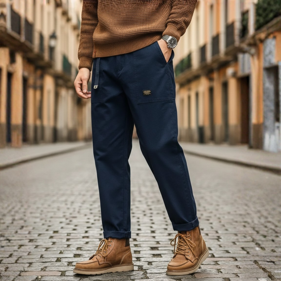 Men's Straight Leg Cargo Pants