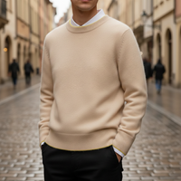 Maglione multicolore girocollo da uomo