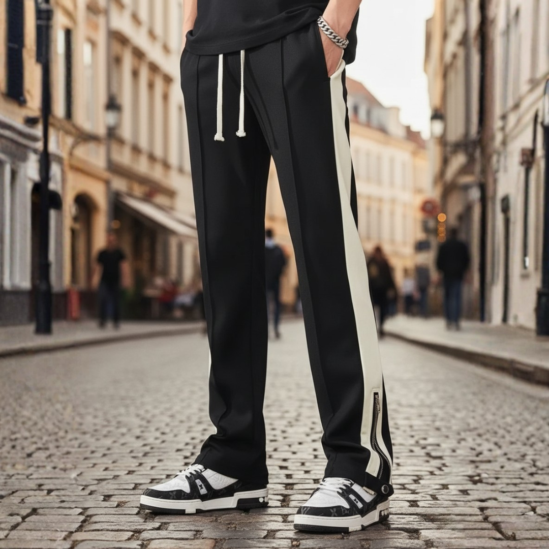 Men's Sports Pants with Stripe