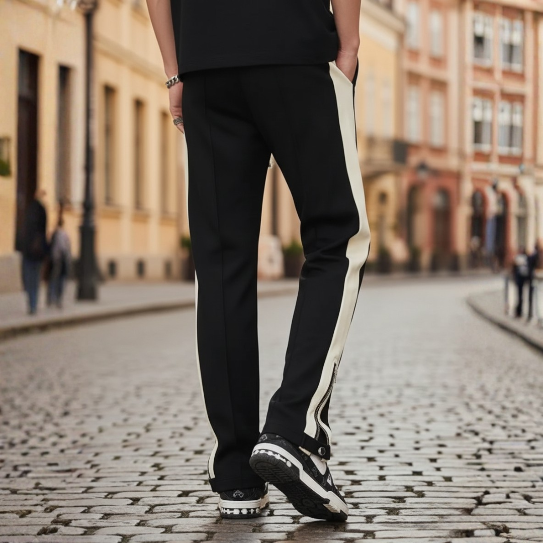 Men's Sports Pants with Stripe