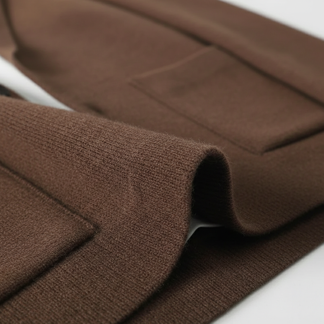 Men's Cardigan Jacket with Lapels