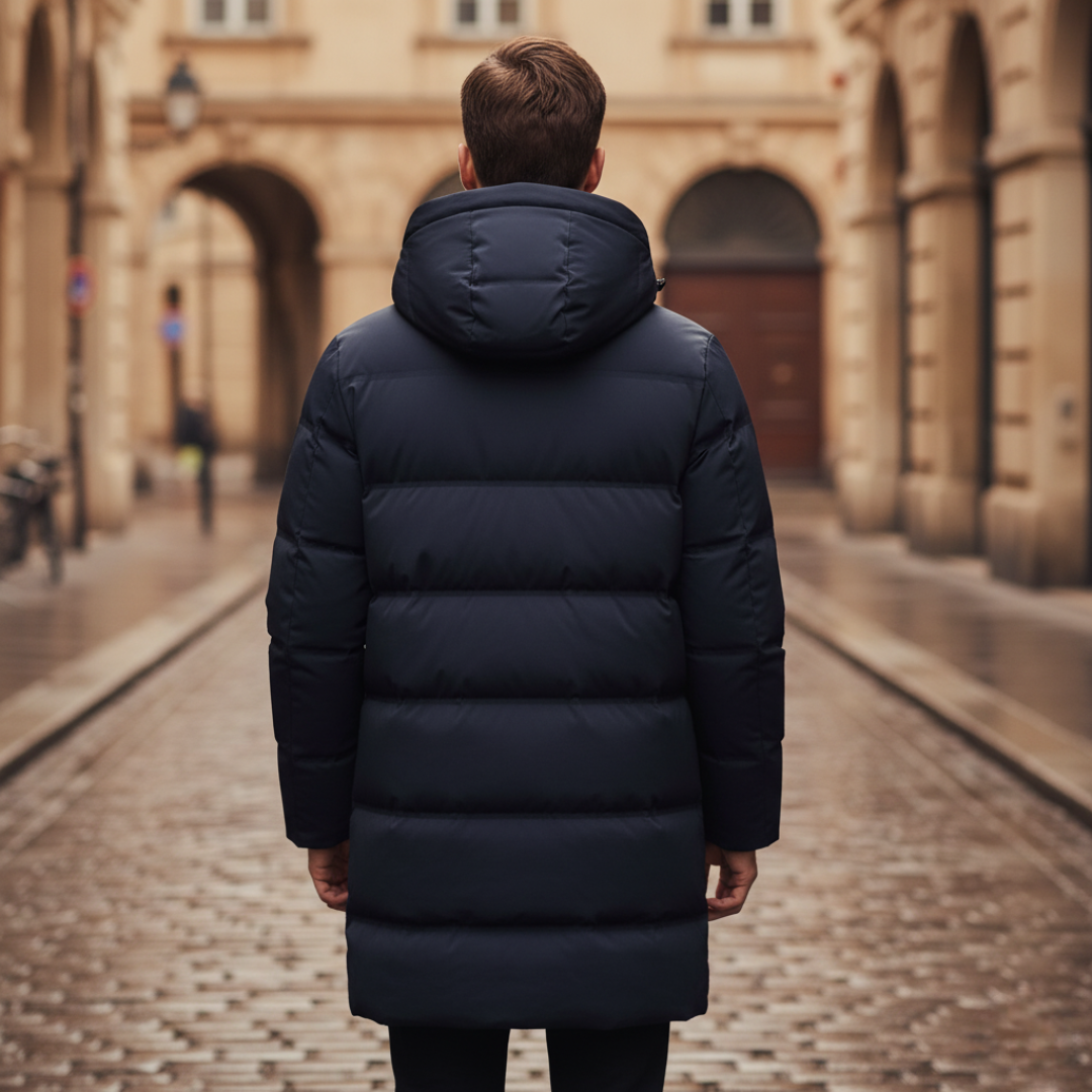 Men's Blue Down Jacket