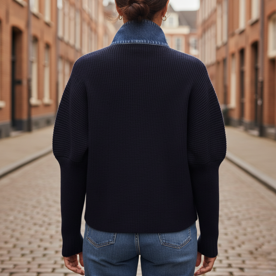 Women's High Neck Sweater