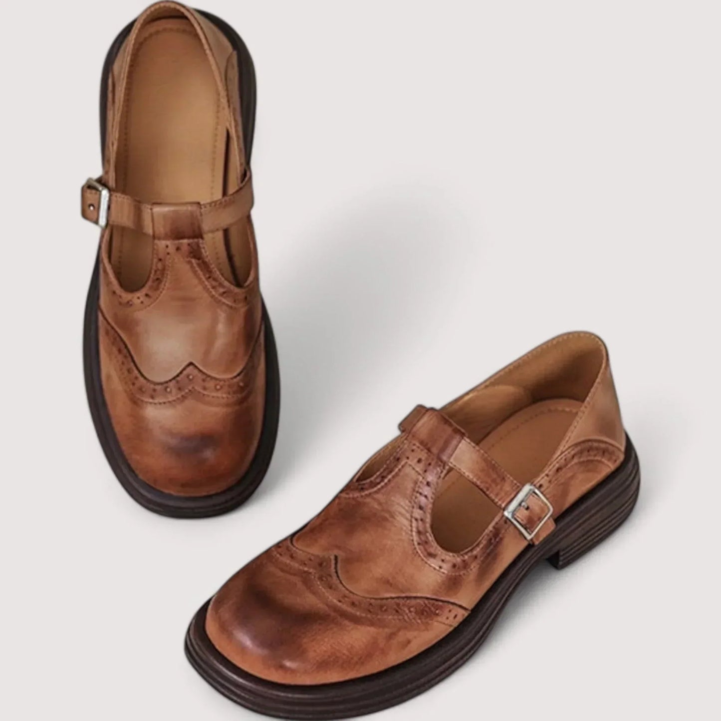 Orthopedic Mary Jane Shoes for Women with Round Toe