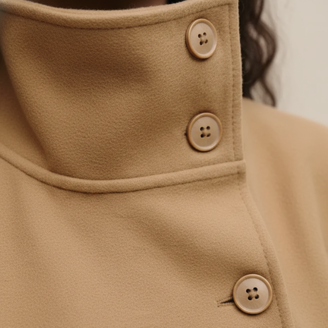 Women's High-Quality Winter Short Jacket Cape