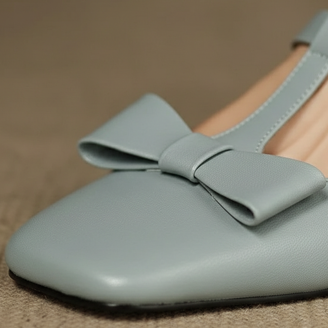 Women's Leather T-Strap Sandals