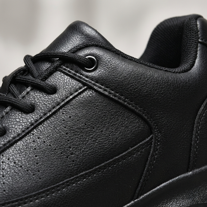 Scarpe da lavoro nere impermeabili antiscivolo da uomo