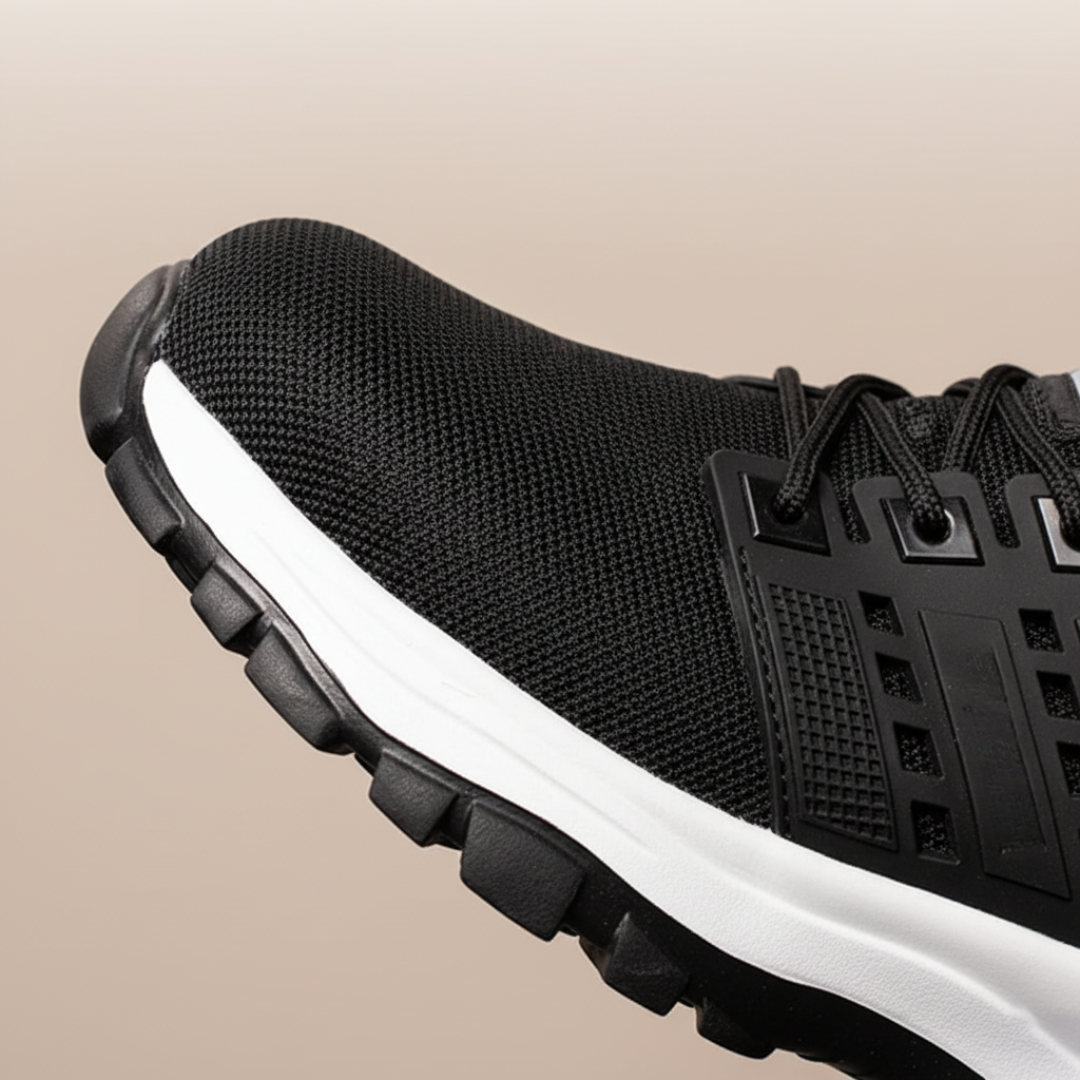 Men's Sneakers Mesh with White and Black Sole