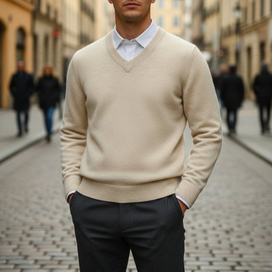 Men's V-Neck Sweater