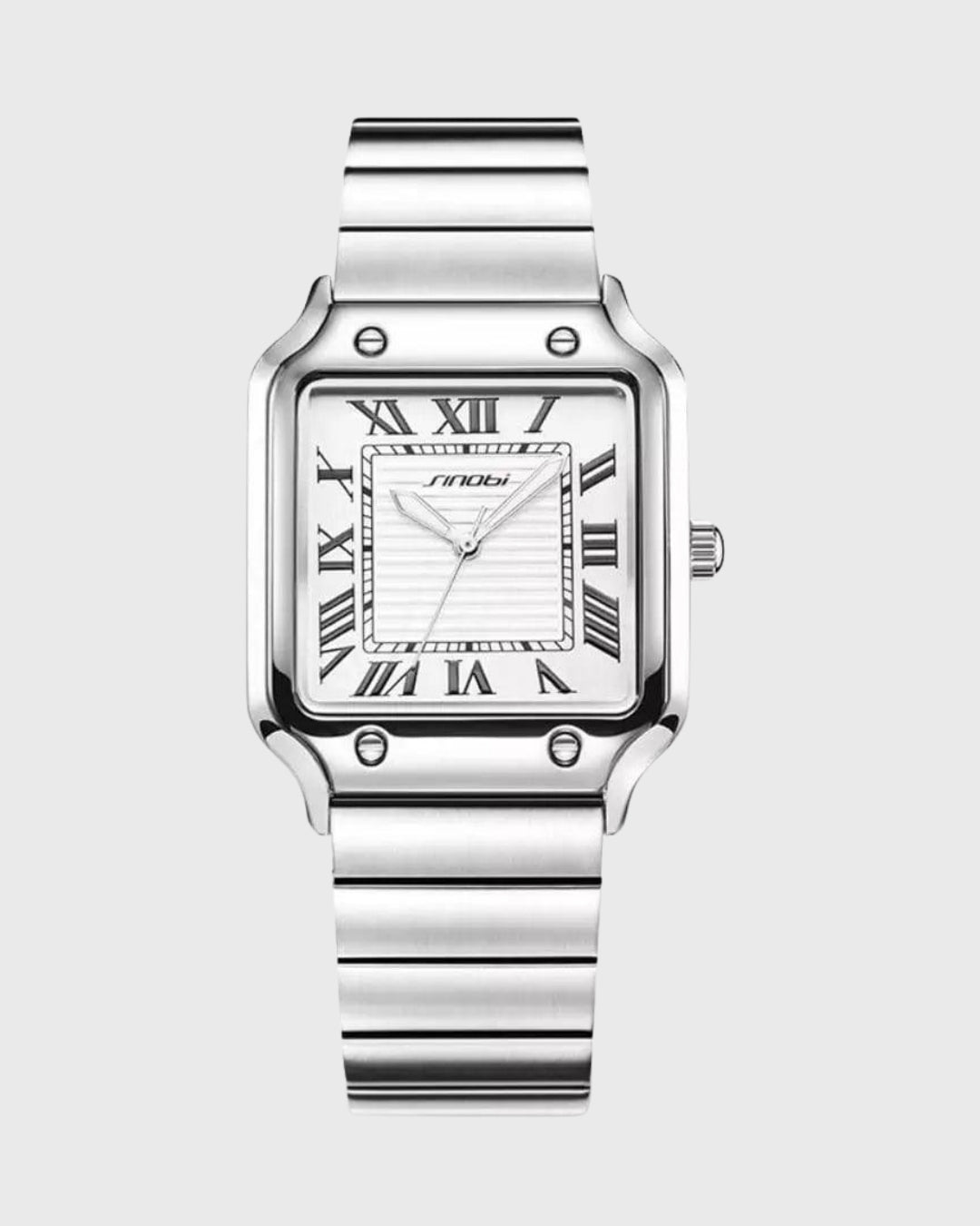 Men's Steel Sporty Watch with Date Casual