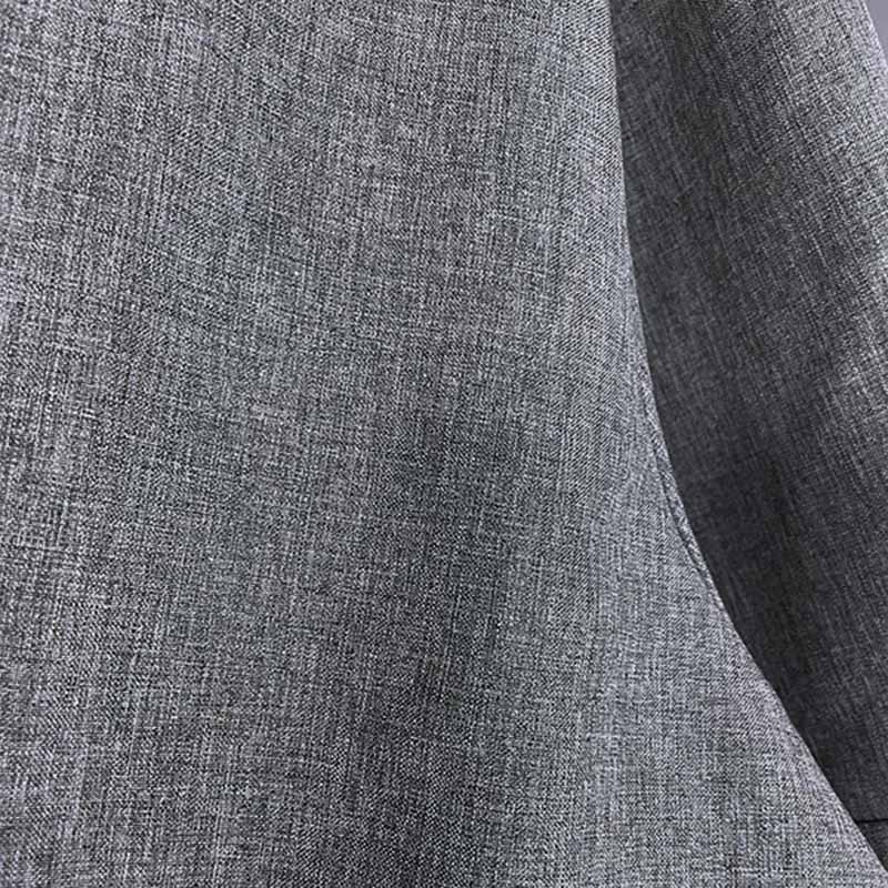 Men's Short Sleeve Linen Button-Up Shirt – Summer