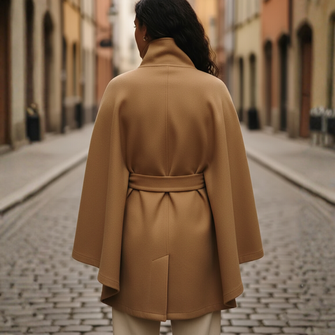 Women's High-Quality Winter Short Jacket Cape