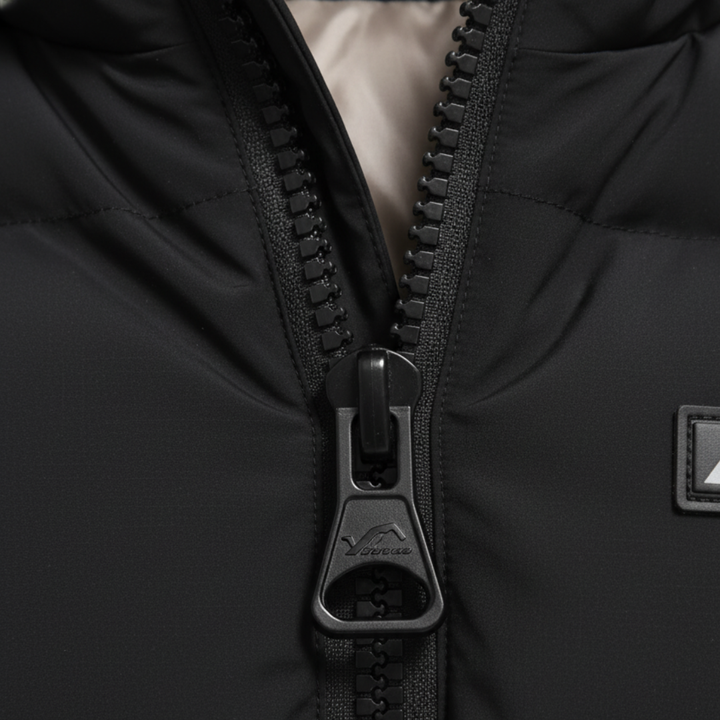 Men's Winter Waterproof Puffer Jacket with Hood