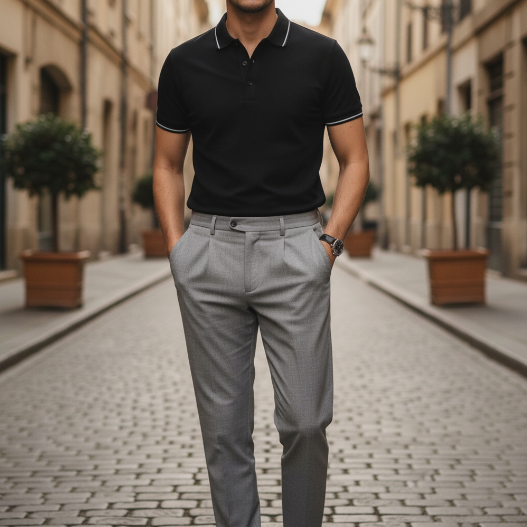 Men's Short Sleeve Polo in Quality Material