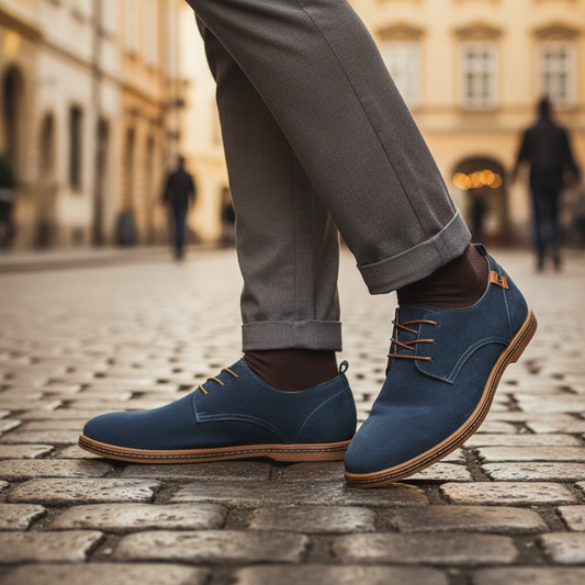 Men's Lace-Up Shoes with Sole