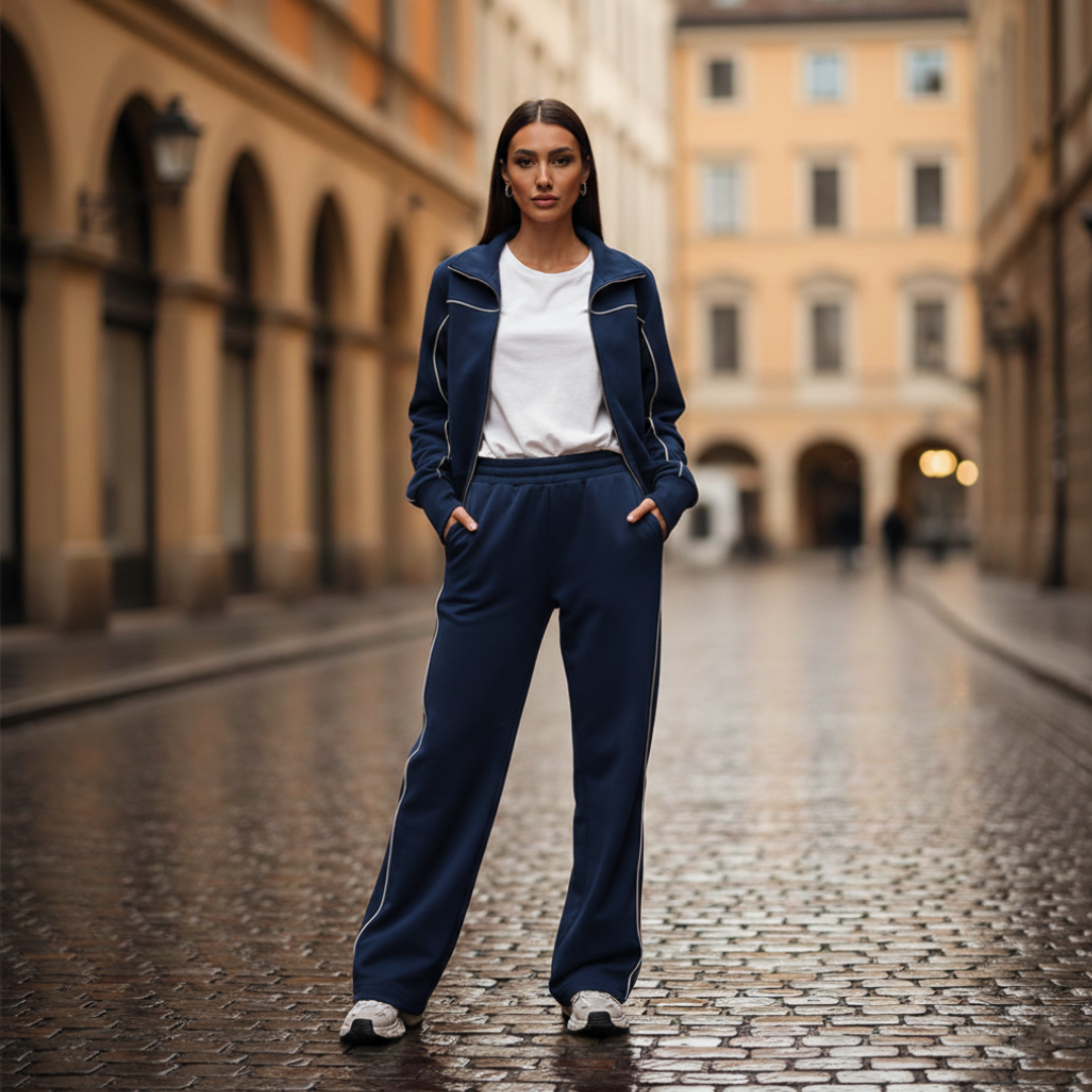 Women's Wide Leg Tracksuit