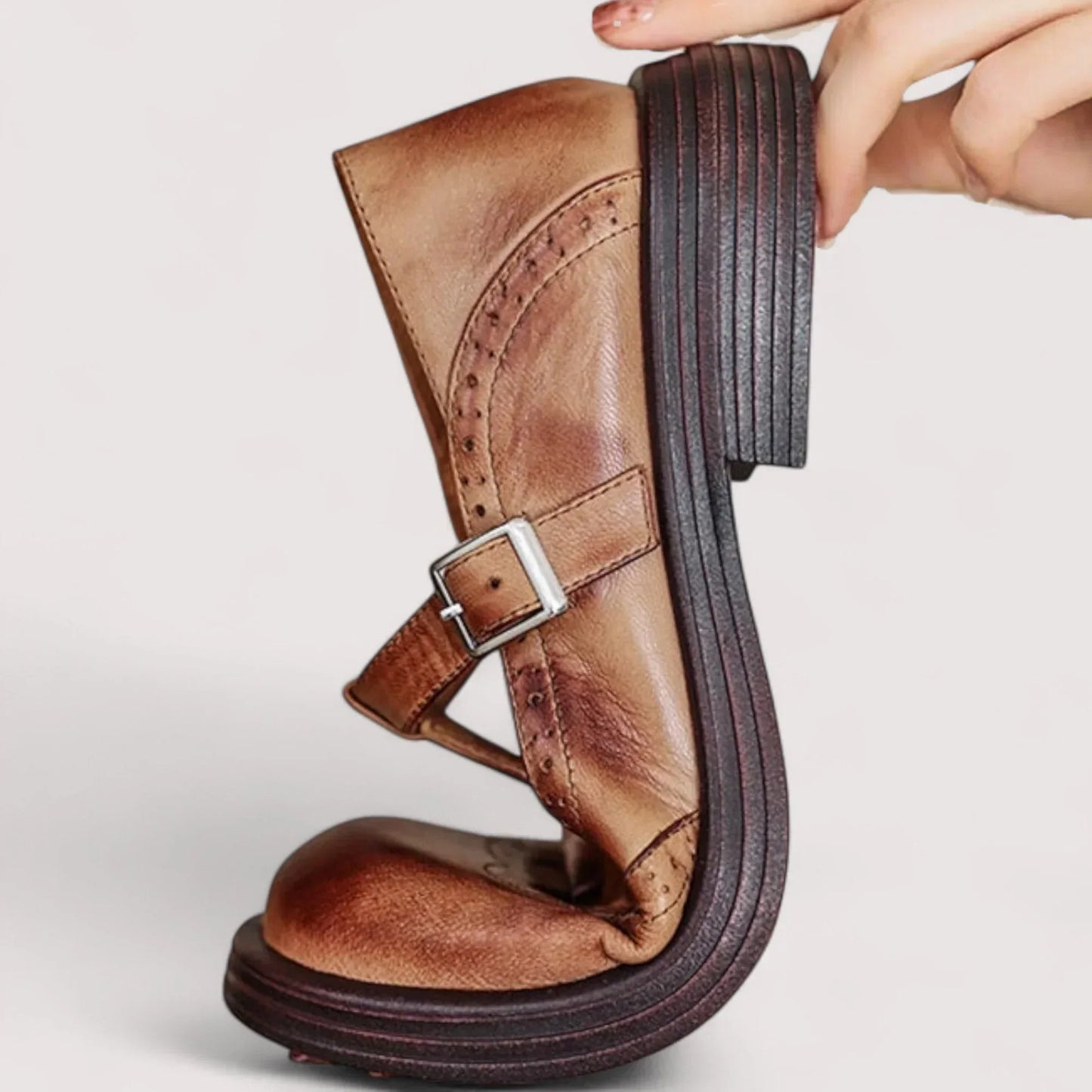 Orthopedic Mary Jane Shoes for Women with Round Toe