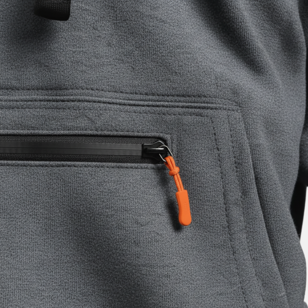 Men's Technical Hoodie with Zip Pockets