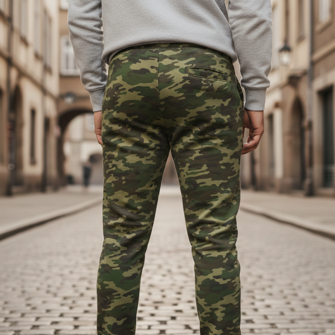 Men's Camo Green Sports Pants