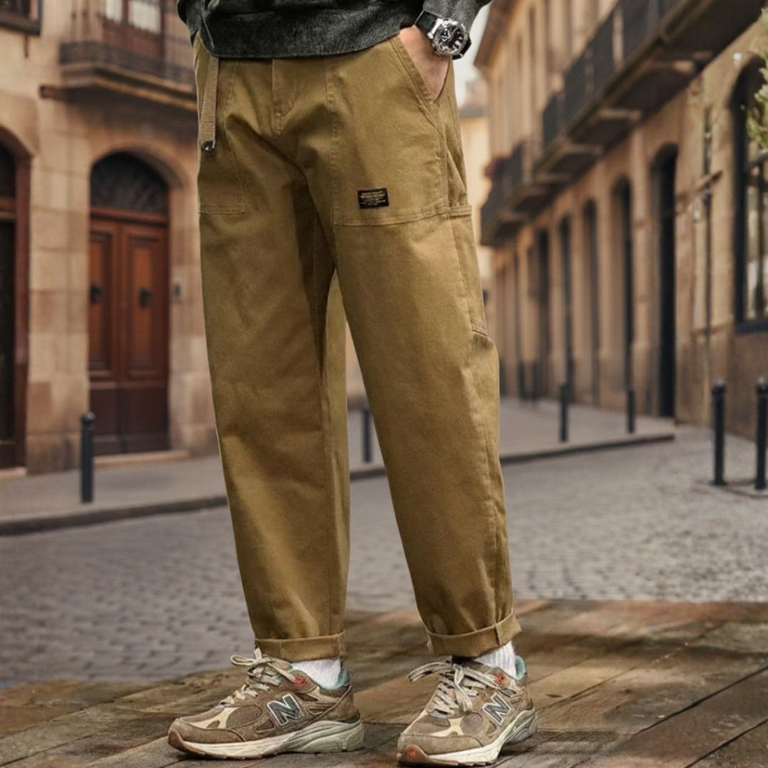 Men's Straight Leg Cargo Pants