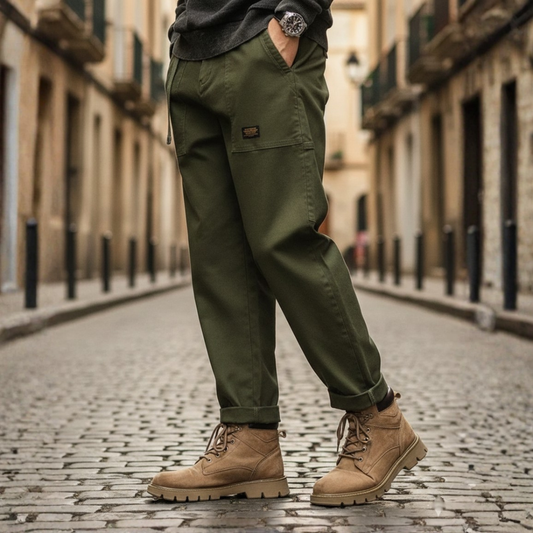 Men's Straight Leg Cargo Pants