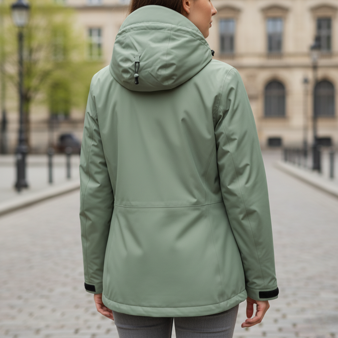 Women's Winter Jacket in Technical Fabric