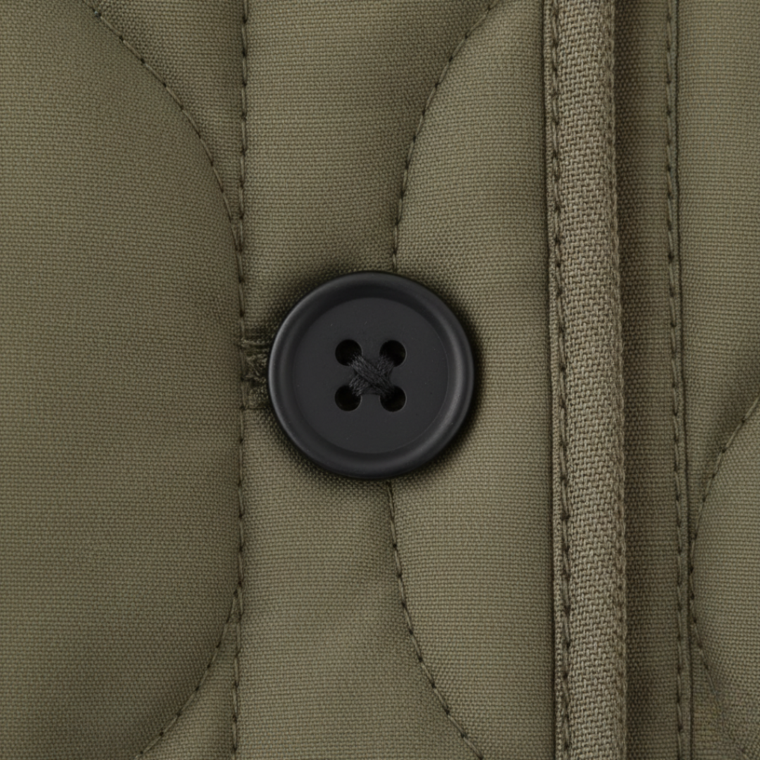Women's Quilted Jacket in Fabric