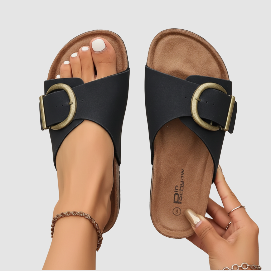 Women's Sandals with Buckle