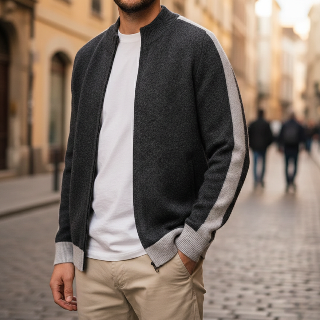 Men's Ferrara Jacket with Zip
